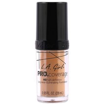 LA Girl 프로 커버리지 HD 파운데이션 베이지 28ml(0.95fl oz), 28ml