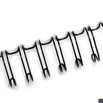 마이몰12 제본 와이어링 12.7MM 100P 검은색 제본용품 와이어제본