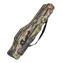 낚싯대 케이스 접이식 방수 조절 가능한 어깨 끈 캐리어 여행용, 다른, 옥스포드 패브릭, 나무 위장 S