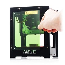 레이저 각인기 조각기 휴대용 자동 전동 각인기 나무 가죽 공예 마킹기 커팅기, 1500mW 레이저관, 1개