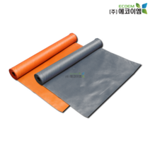 에코이엠 PVC 방염코팅 그라스포 / PVC 코팅포 / 방화포 방염포 / 임시소방시설, 주황색, 0.32mm x 1m x 30yard