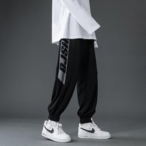 블랙 Q1072832 조커팬츠 그레이 남자 트레이닝 츄리닝바지