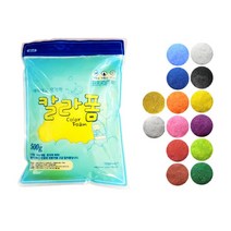 대한 칼라폼 500g 지퍼백 금색 은색