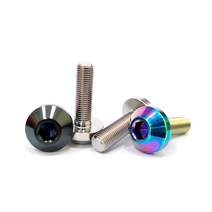 BW티탄 자전거 티타늄 스템 BMX 볼트 3/8-24 32mm, 실버