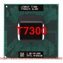 오리지널 인텔 코어 2 듀오 T9600 CPU (6M 캐시 2.80 GHz 1066 MHz FSB 듀얼 코어) GM45 PM45 노트북, 한개옵션0