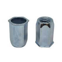 철 육각 팝너트(작은머리) 리벳너트, M4(철), 1개