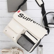 슈프림 남녀공용 메신저백 크로스백 TRD_SU555