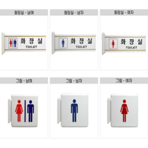 화장실알림판 화장실로고 화장실사인물 화장실에티켓문구 남자화장실표시 벽면에 돌출된 표지판으로 시각적인 효과가 뛰어남, 1개, 화장실 - 남자