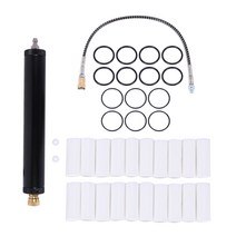 유수분리기 1세트 공기 압축기 용 PCP 오일 워터 분리기고압 40Mpa 300Bar 4500Psi 펌프 필터, 01 Black