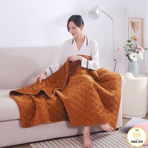 온열담요 캠핑전기요 전기담요 Usb 다기능 목도리 온난화 5v 저전압 사무실은 겨울을, 75x120cm, 1.Brown-75x120cm