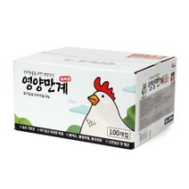 영양만계 고양이 강아지 간식 닭가슴살 100개입, 100개입 1박스