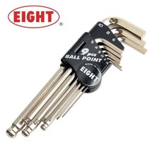 MDO3610 EIGHT 세미롱볼렌치세트 016S-9NK(mm) 에이트/WRENCH/육각렌치/볼포인트