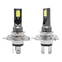 2Pcs H4 H7 H8 H9 H1 H3 9005 LED 헤드 라이트 전구 낮은 빔 자동 안개 빛 80W 12000LM 12V 램프, 03 3000 천개 황금_10 9005/HB3