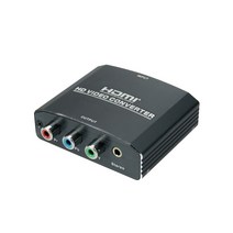 HDMI to 컴포넌트 YPrPb 컨버터 3.5파이 RCA 변환 구형 프로젝터 CRT 브라운관 셋톱박스 게임기 DVD