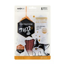개꿀 프로폴리스 강아지 져키70g 져키, 1개, 오리고기