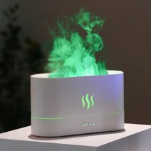 불멍 캠핑용 가습기USB 초음파 가습기 에센셜 오일 디퓨저 180ML 홈 오피스 공기 청정기 향기 진정 수면, 09 White Pro