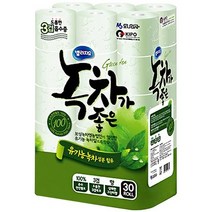 벨라지오 녹차가 좋은 천연펄프 3겹이상 롤화장지 27m, 30롤, 1팩