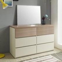 소소숲 밀리 속깊은 3단 와이드 서랍장 1200, A타입