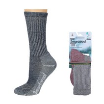 스마트울 스마트울 메리노울 여성 클래식 라이트쿠션 크루 기능성 하이킹 양말, S