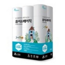 굿매너 퓨어앤베이직 천연펄프 3겹 화장지 20m, 30개입, 1개