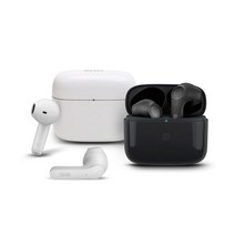 브리츠 NeoPods5 블루투스5.3 ENC 노이즈 캔슬링 무선충전 무선 이어폰, 블랙