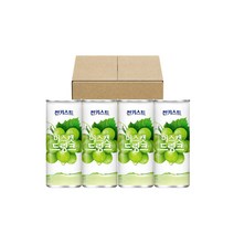 썬키스트 머스캣 드링크 240ml X30캔 샤인머스캣 과일주스 X1박스, 30개