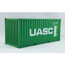 컨테이너 미니어쳐 모형 1:20 인테리어 소품 장식 장난감, UASC 유나이티드 아랍 국가 기선