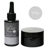 LED UV 레진 딥아트 딥플라워 딥악세사리 전용 딥액 레진 100g 일본제 공예재료 DIY재료