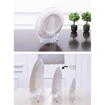 상패받침대 상장받침대 접시진열대 받침 2P 접시홀더