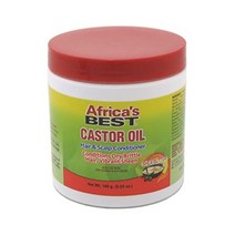 Africas Best 캐스터 오일 155ml5.1온스 3팩