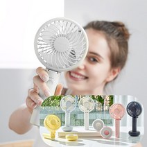 프롬비 사일런트 스톰 저소음 휴대용 미니 선풍기, FA135B, 에어리블루