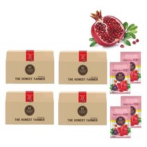 정직한 농부의 석류 콜라겐 석류즙 70ml 120팩 4박스 갱년기 콜라겐석류 건강식품 비타민 미네랄, 정직한 농부의 석류 4박스, 1세트