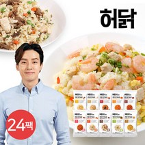 허닭 [허닭] 닭가슴살 곤약볶음밥 250g 10종 24팩, 24. 소불고기곤약볶음밥 12팩+깍두기곤약볶음밥 12팩