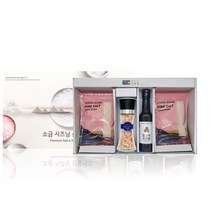 손봉훈 천일염 소금 선물세트 핑크솔트 간장 혼합세트 집들이 결혼식 답례품, 1개