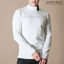 하트비트 터틀 테엘시 슬림핏 긴팔 티셔츠 커플 폴라티 단체복 기모 남자 여자 남여공용 터틀티 커플티 빅사이즈 단체티