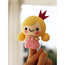 [꼬매기 DIY] 아기 공주님 손가락인형 만들기 패키지