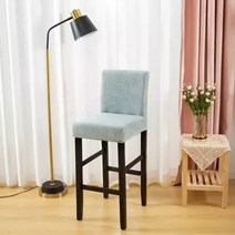 미용실 르꼬르뷔지에 오타와 휘게 미드센추리 모던 볼드 바르셀로나 의자 커버 for bar stool chair slipcover stretch flower covers for, 6개, 색상 13