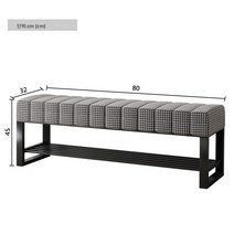 북유럽 럭셔리 다기능 일체형 신발장, 천조격:80x32x45
