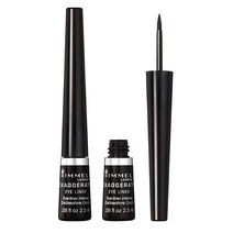 Rimmel Exaggerate 펠트 팁 아이 라이너 검정 2.26g(0.08 Fl 온스, 1 Count (Pack of 1), Black