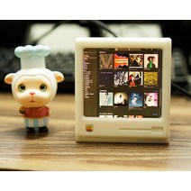 레트로오락기 고전게임기 12001080 해상도의 3.8인치 레트로 미니 tv 매킨토시, 없음