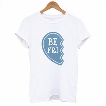 우정티셔츠 반팔 웃긴 티 재미있는 가장 친한 친구 매칭 bff t 셔츠 여성 패스트