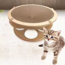 고양이 반려묘 잼볼 원목 스크래쳐 쉼터 하우스, 없음
