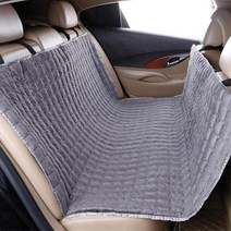 자동차 뒷좌석 풀커버 넓은 강아지 매트 바비숑카시트