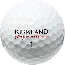 골프공 Kirkland Signature 믹스 - 거의 청색 재생 12개 AAAA 시그니처 Ksig 3개 4개 화이트 원 사이즈 12GNBX-Kirkland-2 1팩