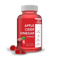 NIWALI Apple Cider Vinegar Gummy Vitamins - Immunity and Detoxification - (1 Pack 60 Count with Th