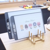 홈앤미 리틀플라워 논슬립항균도마 M