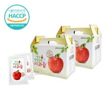 영주햇살듬뿍 무농약 사과즙 100ml 1박스 50팩