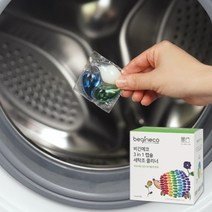기타 바보사랑[비긴에코]3in1 캡슐 세탁조클리너 6개입 / 세탁기 통세척 셀프청소