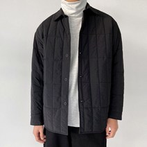 미니멀 카라 퀼팅 누빔 자켓