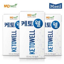 메디웰 영양개선 영양보충식 케토웰 125ml x 24팩, 단품
